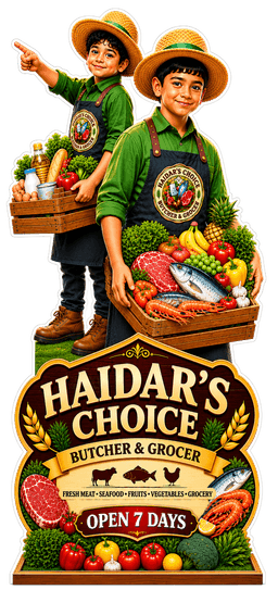 Haidar's Choice mascot