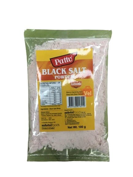 Black Salt Powder / Pattu (100g)