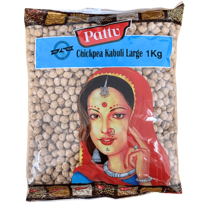 Chickpea Kabuli (10mm) 1kg / Pattu