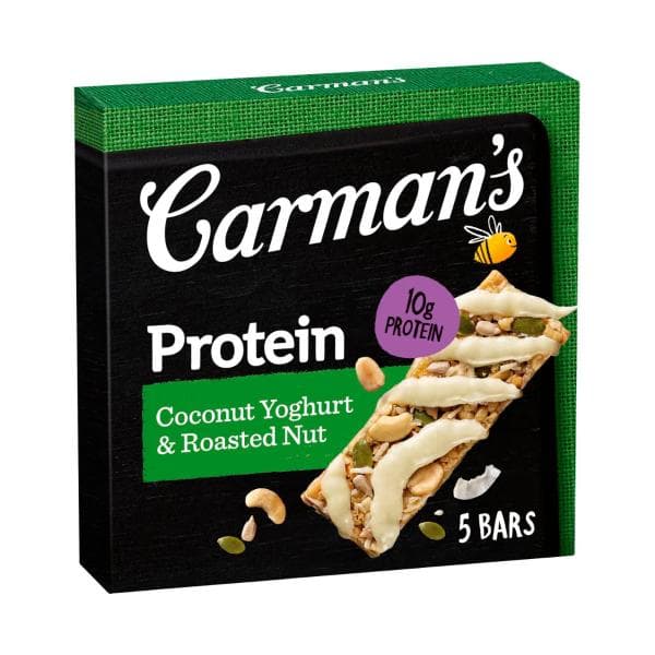 Carman's Protein Muesli Bars Coconut Yoghurt & Roasted Nut | 200g
