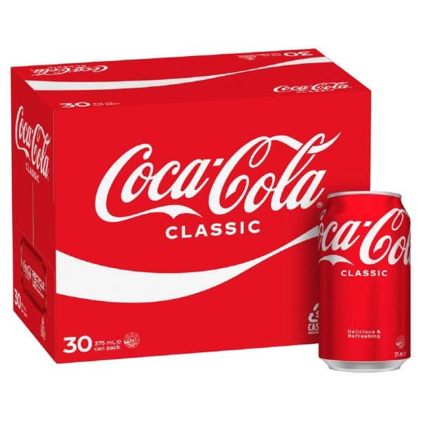 Coca-Cola Classic Soft Drink Can | 375ml