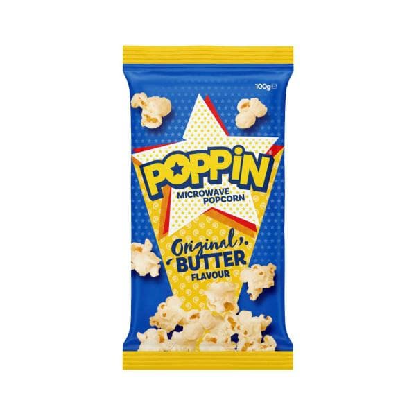 Poppin Butter Microwave Popcorn | 100g