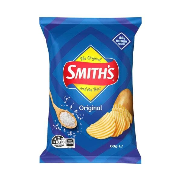 Smiths Original Crinkle Potato Chips | 60g