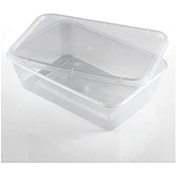 Enviro Select 500ml Plastic Food Containers