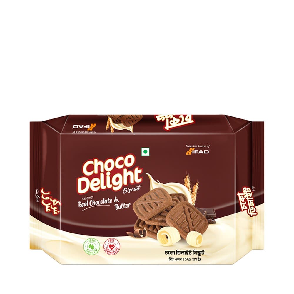 Ifad Choco Delight Biscuit 175g