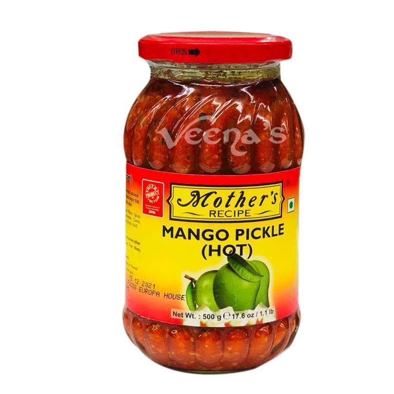 Mother Recipe Mango Pickle Hot 500gm