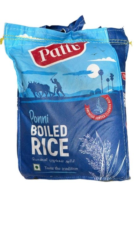 Ponni Boiled Rice 5kg / Dev