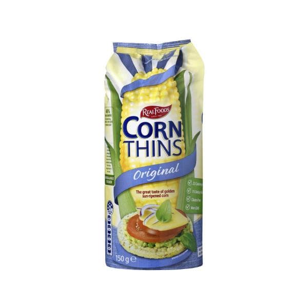 Real Foods Corn Thins Original