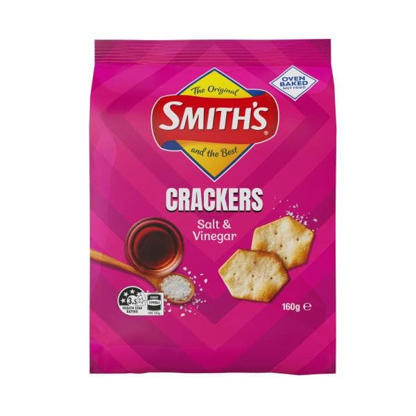 Smith's Crackers Salt & Vinegar Snack