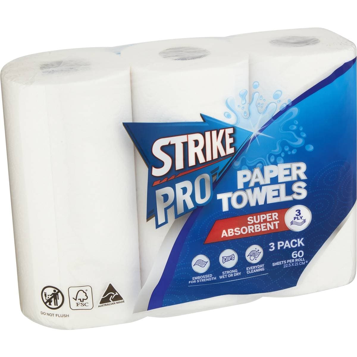 Strike Pro 3 Ply Paper Towel 3 Ply