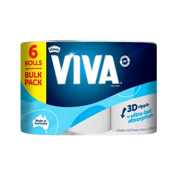 Viva Select-A-Size Paper Towel White 270 Sheets