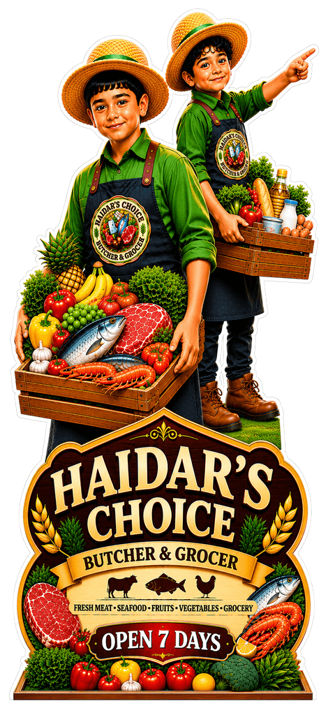 Haidar's Choice mascot